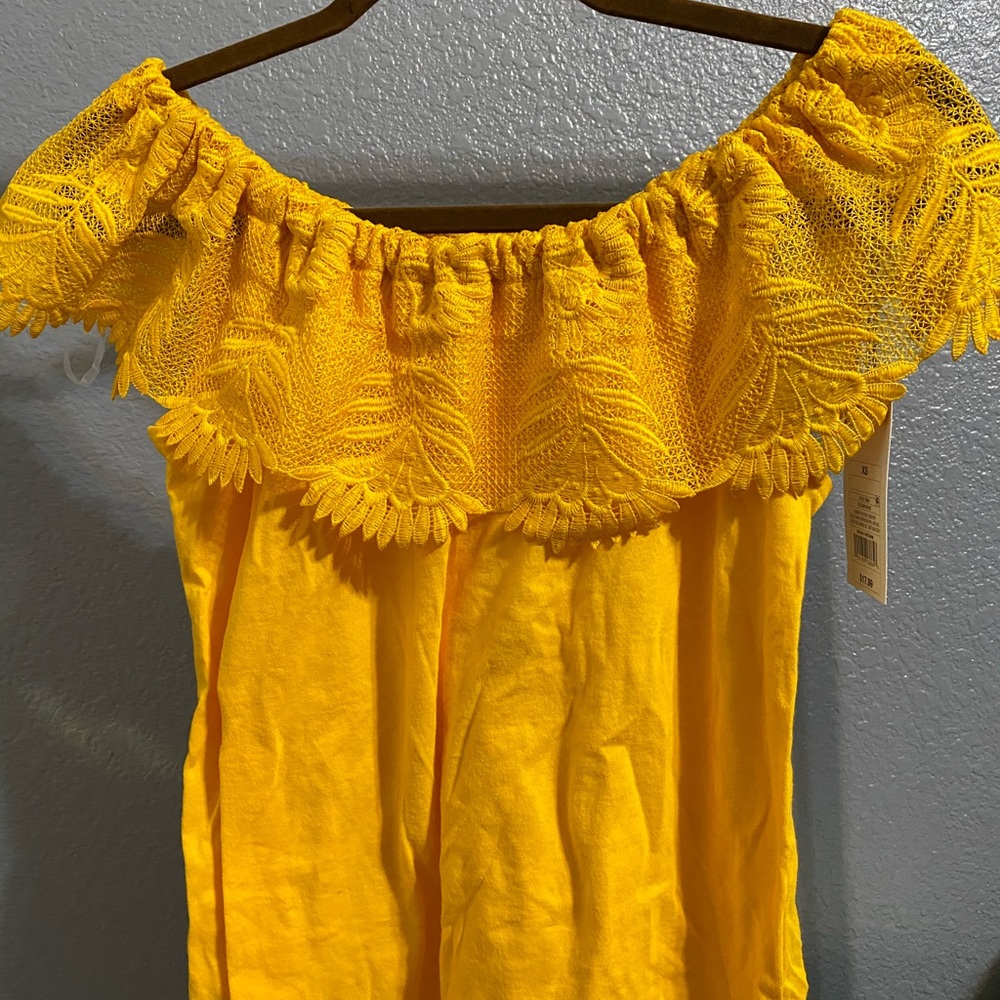 A New Day off the shoulder top